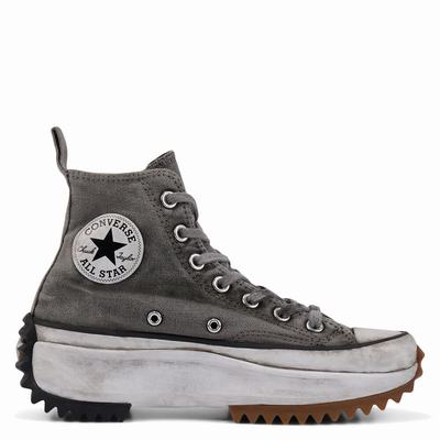 Férfi Converse Run Star Hike Smoked Canvas Platform Cipő CO9127540 Fehér